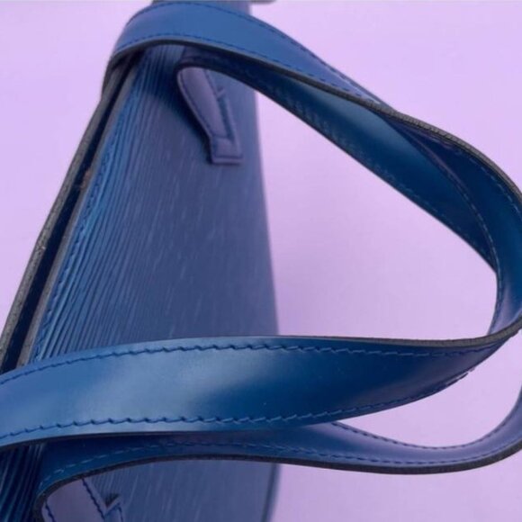 Louis Vuitton Epi Saint Jacques Toledo Blue Tote EUC - Picture 7 of 14